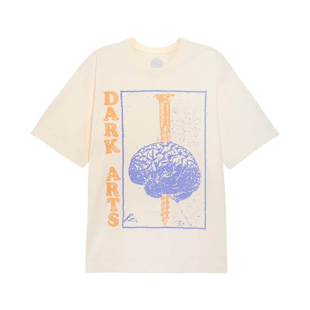 BRAIN SCREW T-SHIRT - Natural